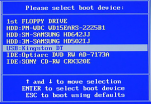 How to set boot priority in BIOS or UEFI on a desktop and laptop computer